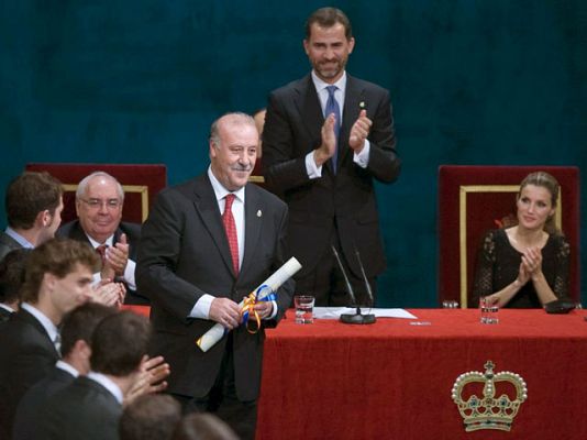 Premios Princesa de Asturias - Discurso íntegro de Del Bosque
