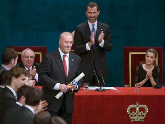 Premios Princesa de Asturias - Discurso íntegro de Del Bosque