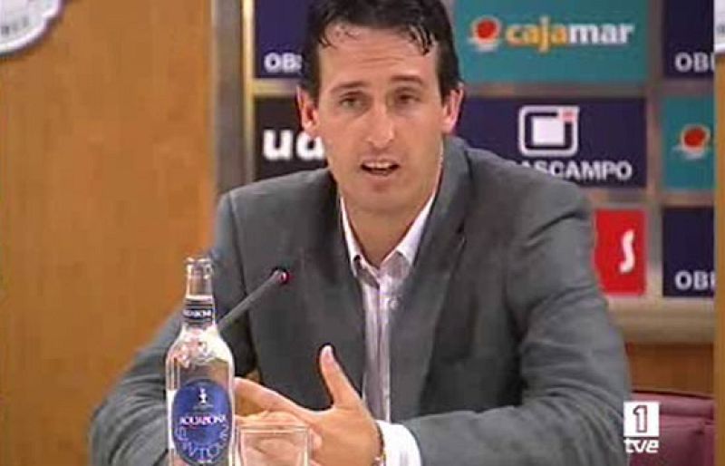  El hasta ahora entrenador del Almería, Unai Emery, uno de los técnicos revelación de la temporada, ha sido presentado como nuevo entrenador del Valencia para las dos próximas temporadas.