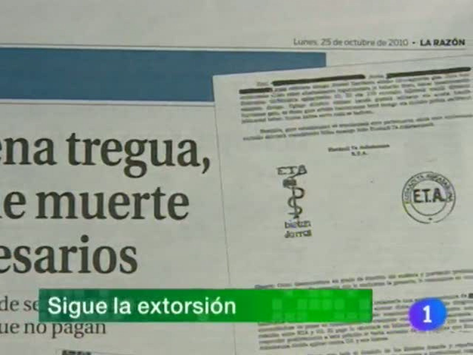 Telenavarra. Informativo Territorial de Navarra (25/10/10)