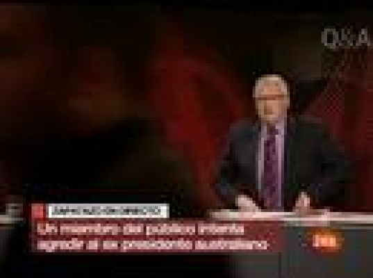  - Zapatazo en la TV australiana