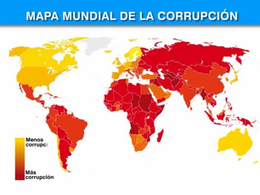  - Mapa mundial de la corrupción