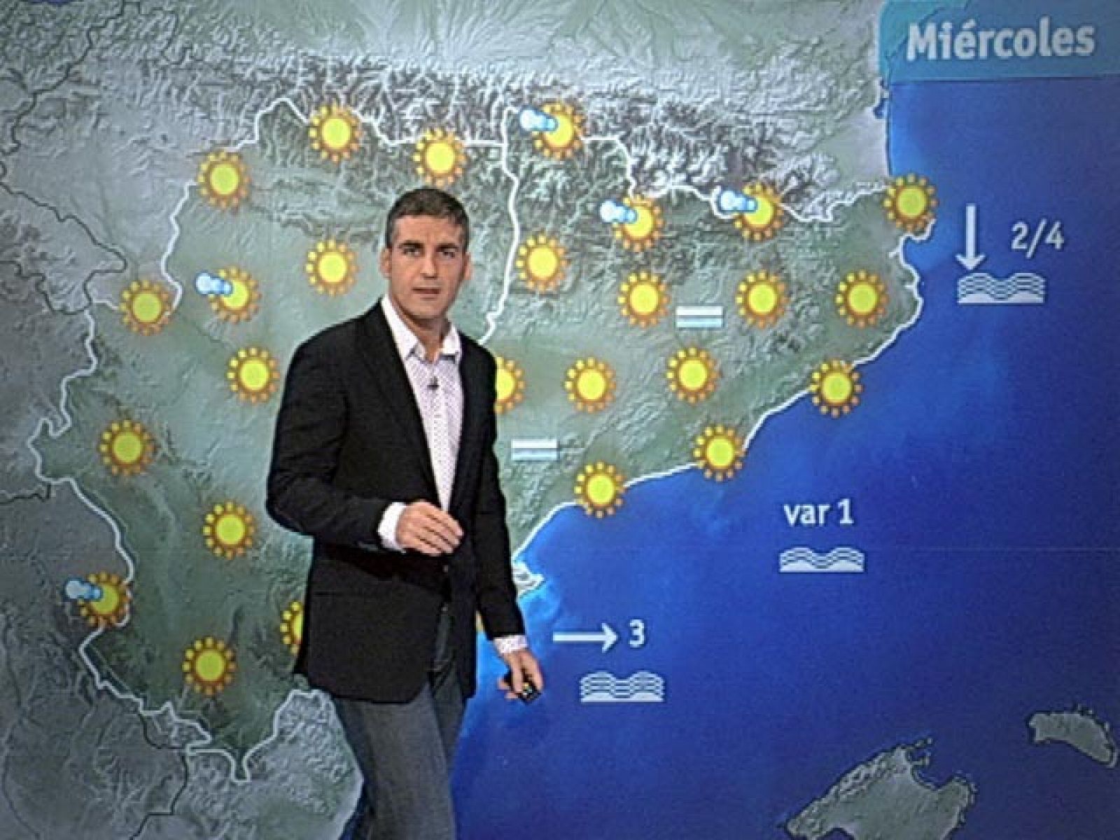 El Tiempo - Intervalos nubosos en el noroeste de la Península y despejado en el resto - 26/10/10 - El tiempo | Ver