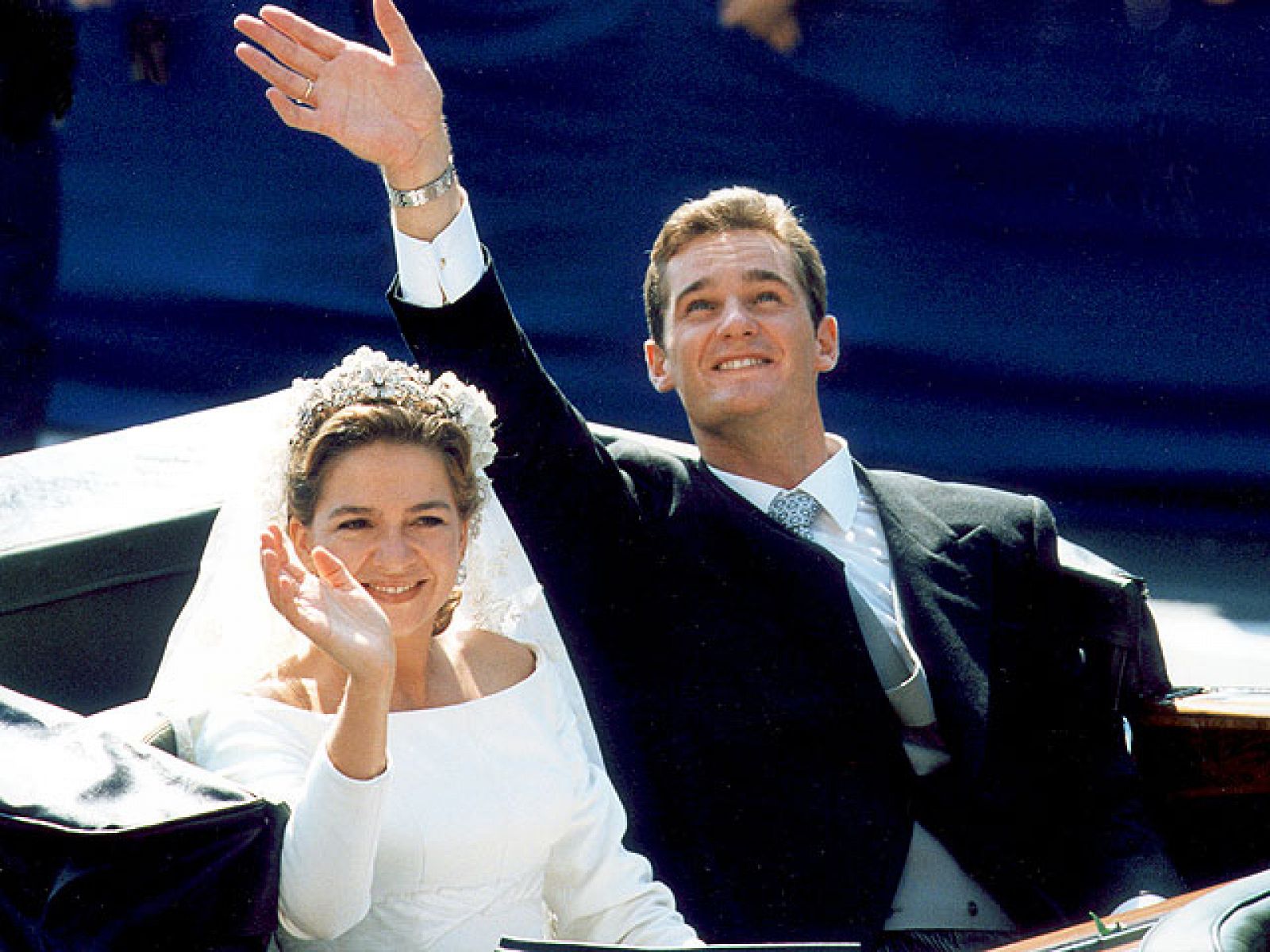 Boda de la infanta Cristina en Barcelona 1997