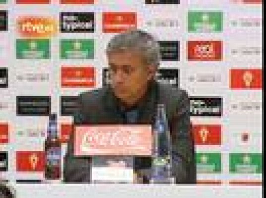 Copa del Rey - 'Mou': 'Nada de críticas al equipo'
