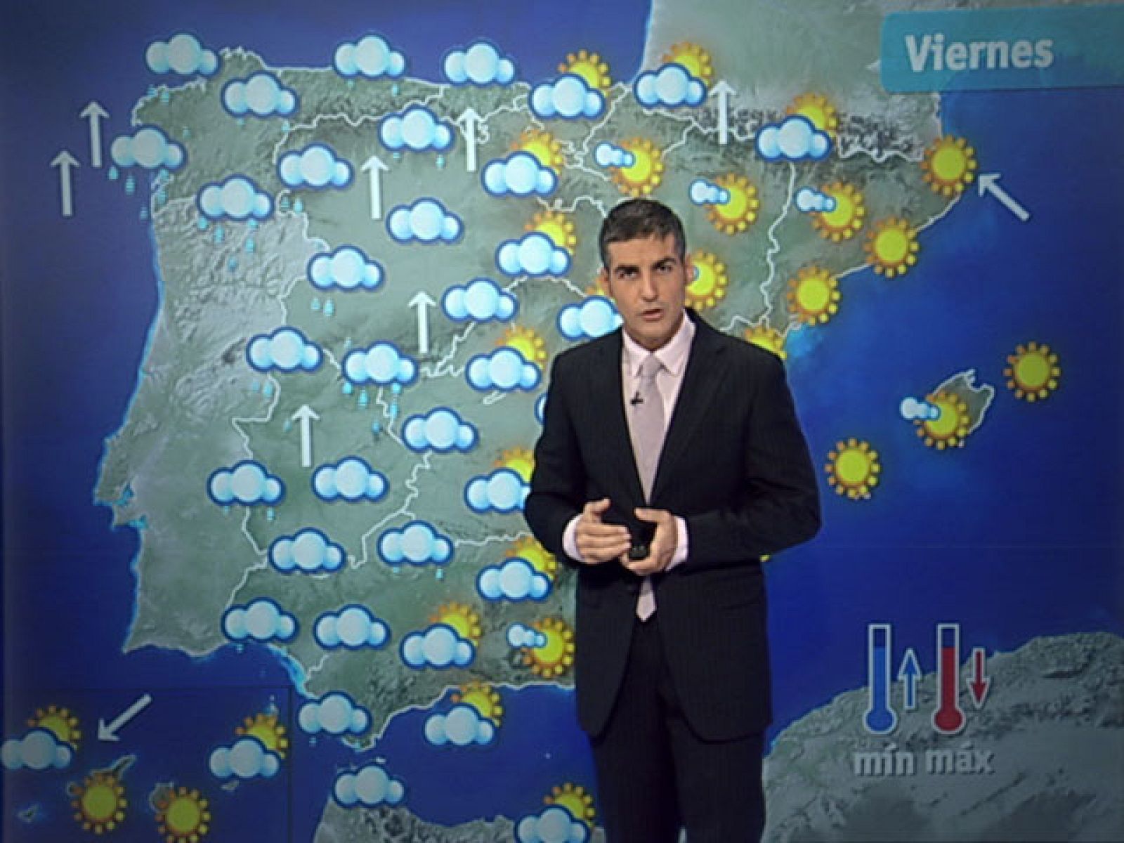 El Tiempo - Lluvias en Galicia y en el Cantábrico - 28/10/10 - El tiempo | Ver