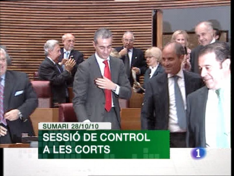 L'Informatiu. Informativo Territorial de la C.Valenciana (28/10/10) 