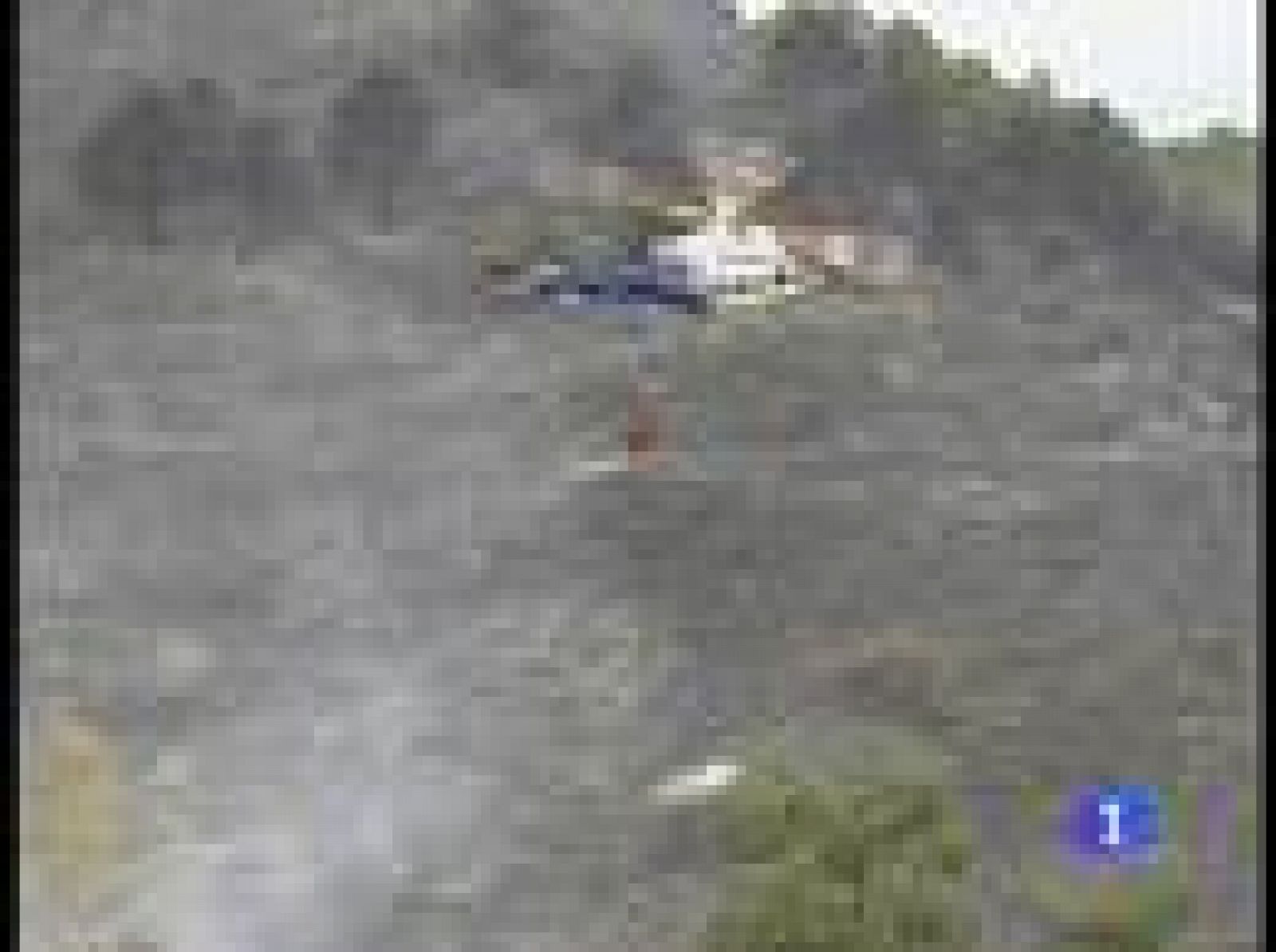 Incendio forestal en Granada