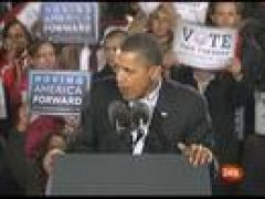 Obama en mítinis legislativos