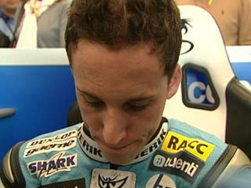 El piloto de 125cc Pol Espargaró apostó al escoger los neumáticos y se equivocó. Ahora ya no tiene opciones de conseguir el título del octavo de litro.