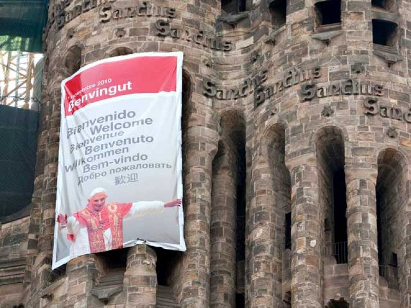  Ultiman preparativos en la Sagrada Familia