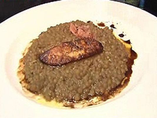 RTVE Cocina - Lentejas estofadas con foie