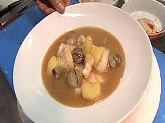 RTVE Cocina - Caldereta de rape y almejas