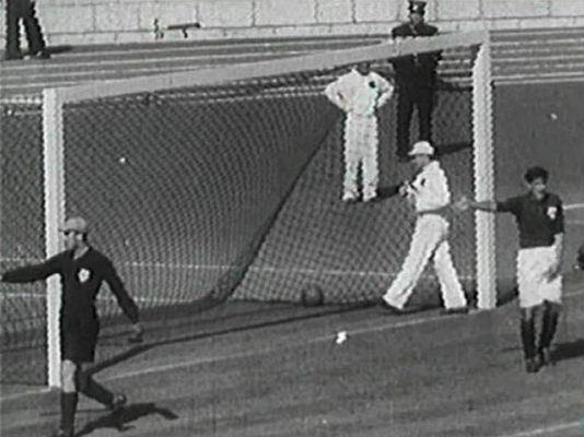 Deportes en el Archivo de RTVE - Aquellos porteros con gorra