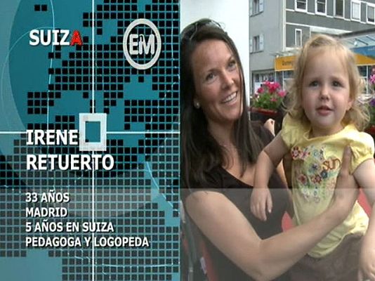 Españoles en el mundo - Suiza - Irene