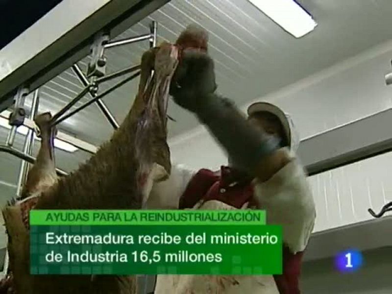  Noticias de Extremadura. Informativo Territorial de Extremadura. (02/11/2010)