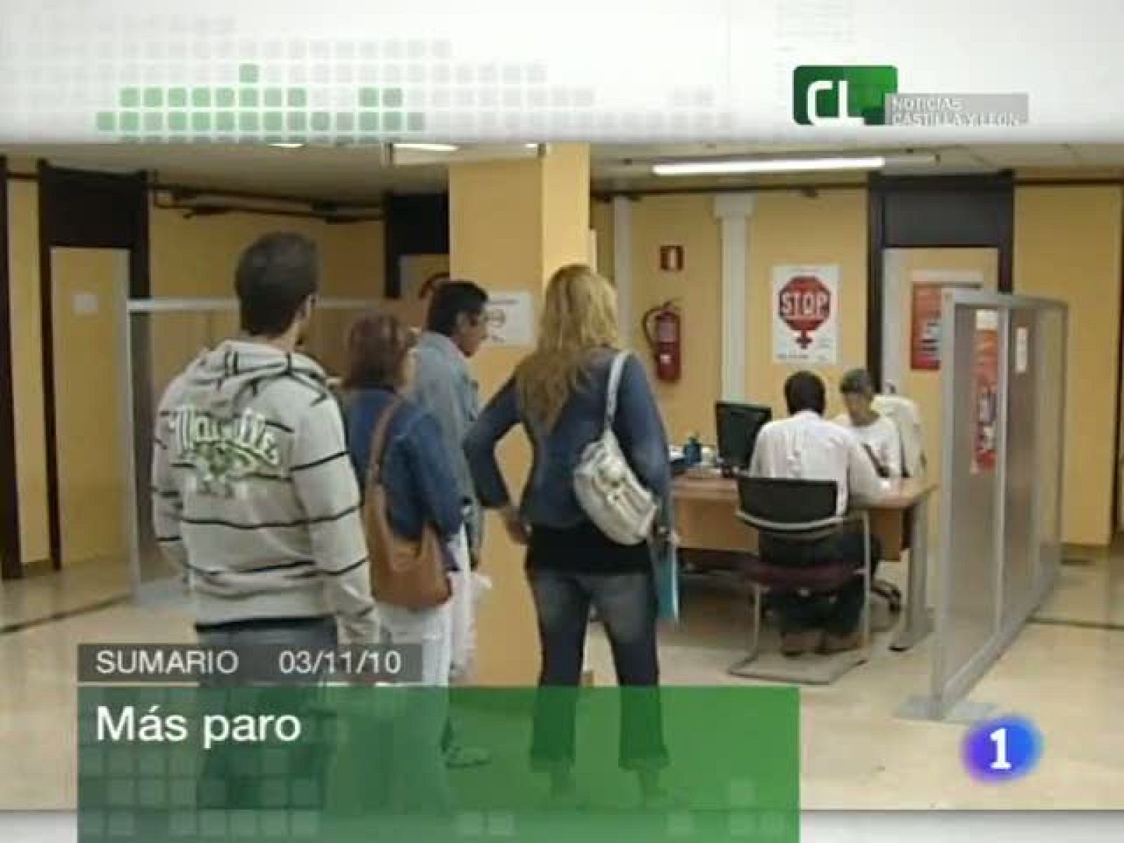 Noticias Castilla y León. Informativo Territorial de Castilla y León. (03/11/10)