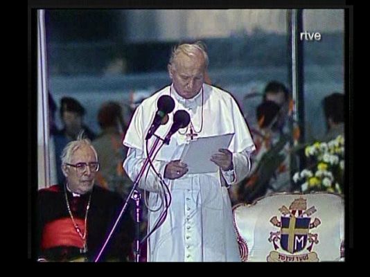 Arxiu TVE Catalunya - Joan Pau II a Montjuïc