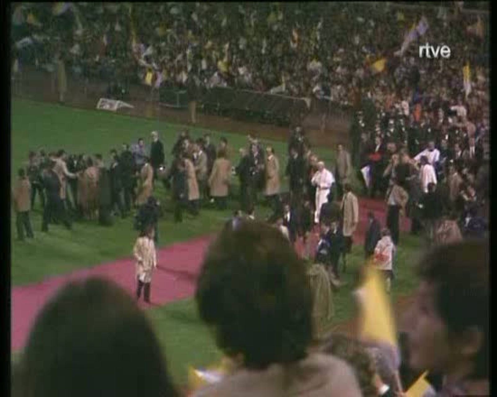 Joan Pau II, al Camp nou