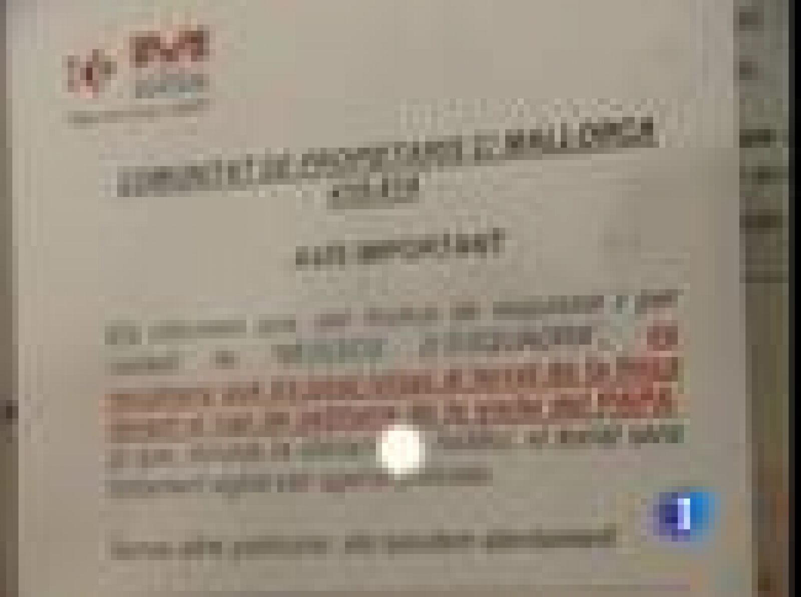 Encontrado en la calle un plan de seguridad para la visita del Papa | Ver