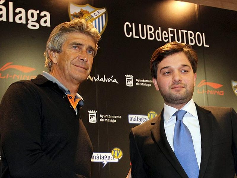  Pellegrini firma tres años con el Málaga