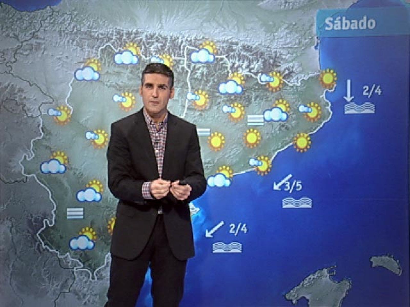 El Tiempo - Precipitaciones débiles en el extremo norte de la Península - 05/11/10 - El tiempo | Ver