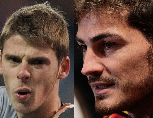 El derbi: Casillas vs De Gea