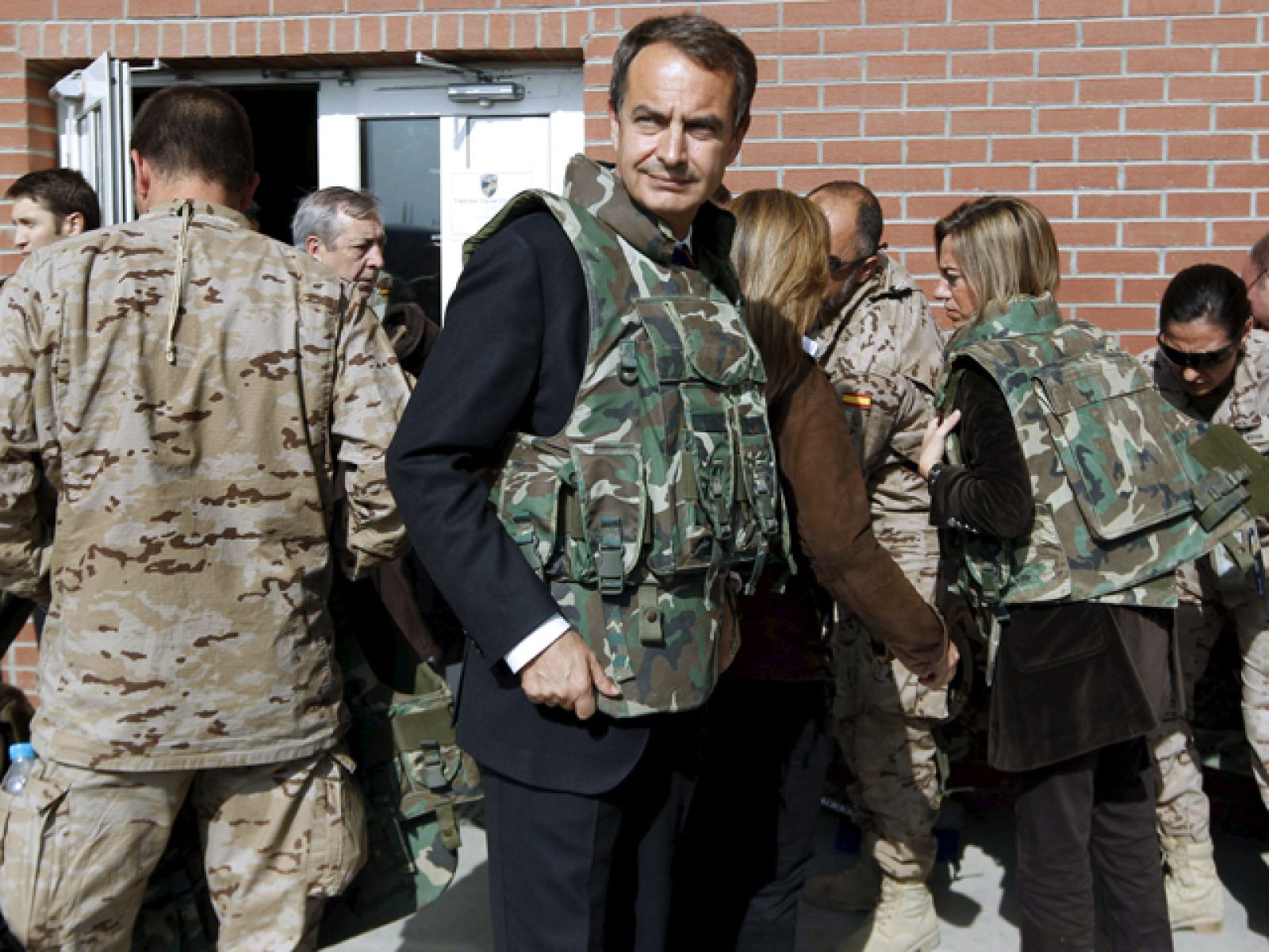 Zapatero en Afganistán: "No estamos aquí para quedarnos"