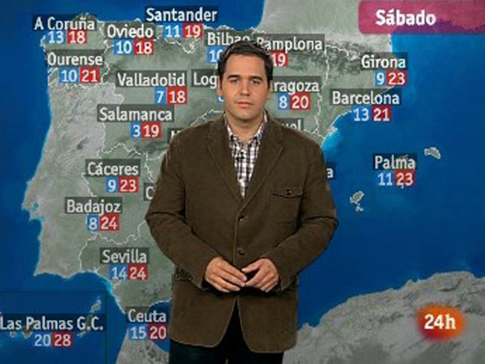 Cielos muy cubiertos y posibilidad de lluvias en el norte