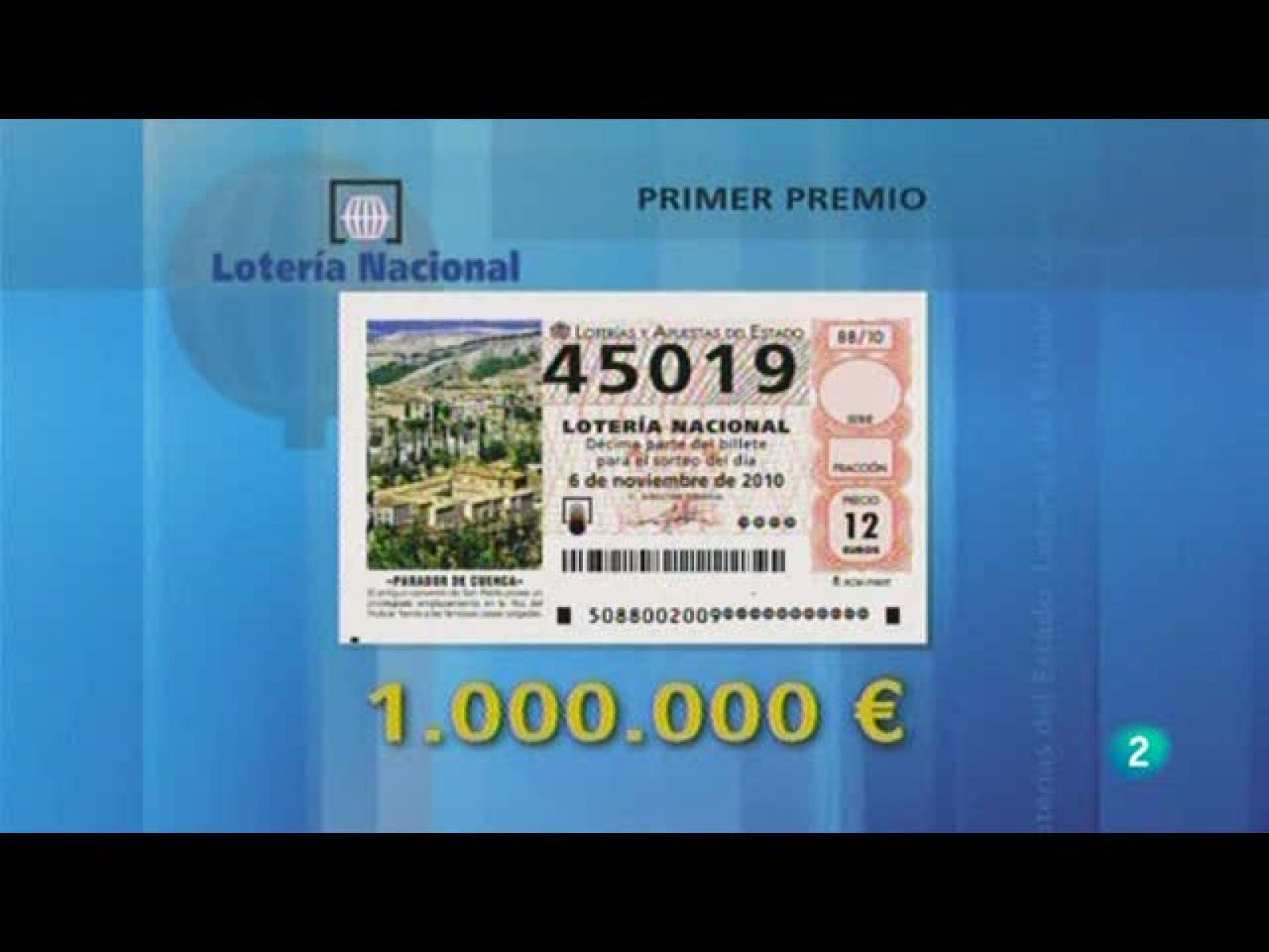 Loteria nacional - 06/11/10 - Loterías | Ver