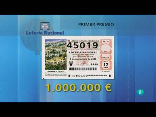 Loterías - Loteria nacional - 06/11/10
