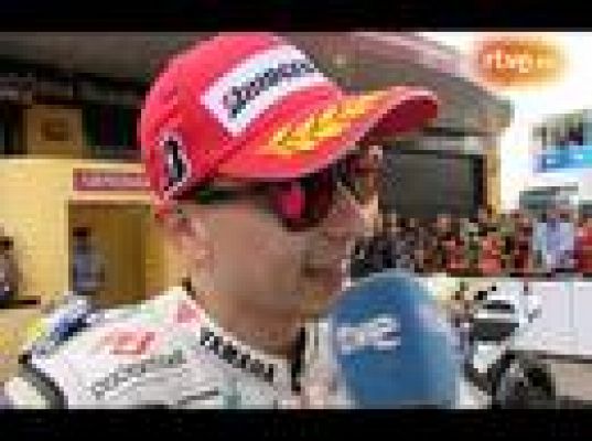 Lorenzo: "Estoy en una nube"