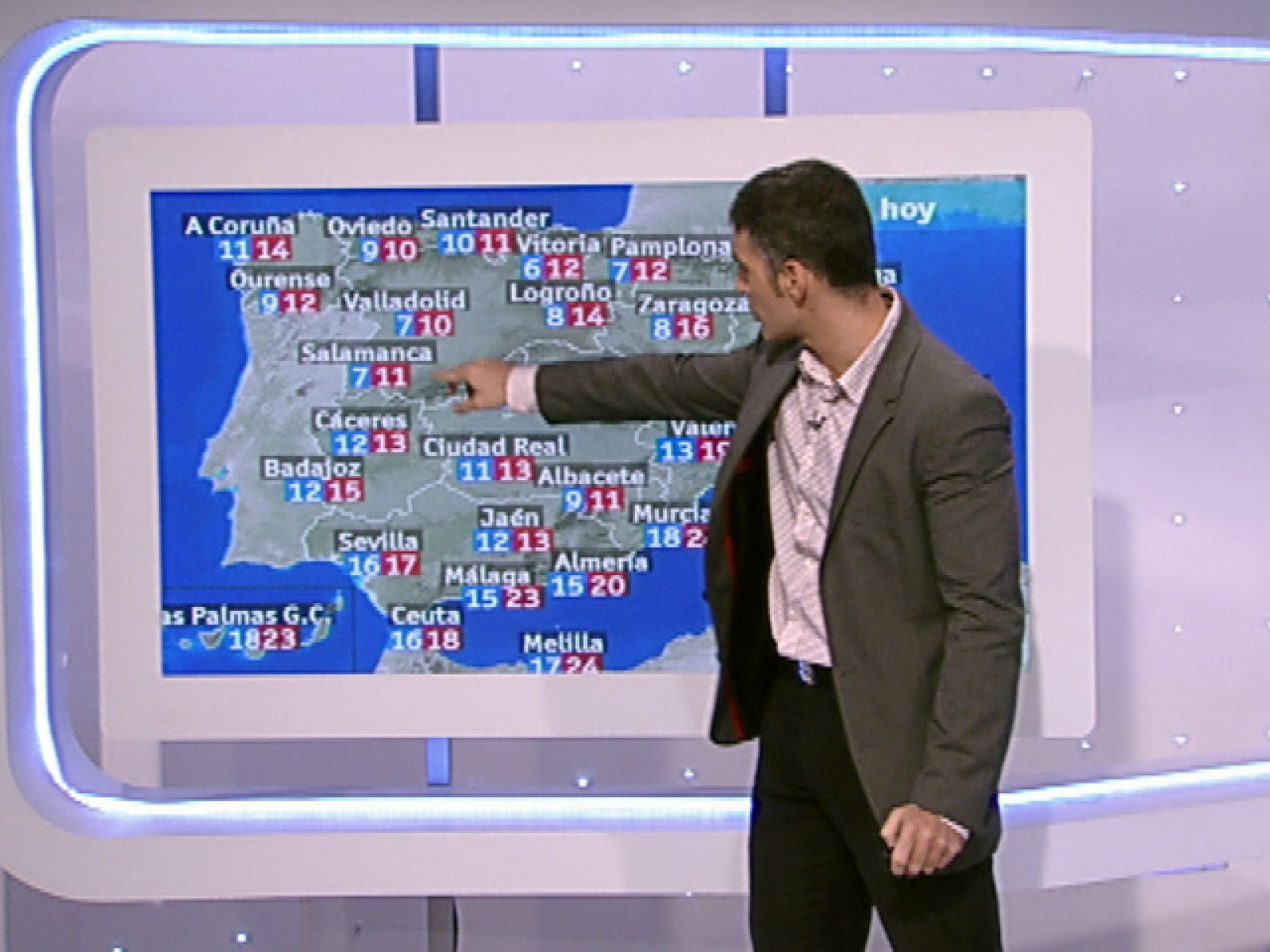 El Tiempo: Descenso de las temperaturas y alerta roja por temporal marítimo