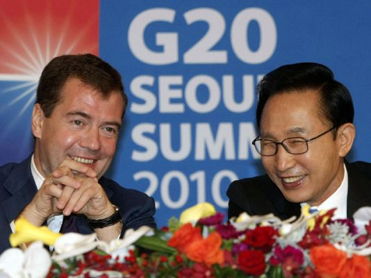  - Los líderes mundiales llegan a Seúl