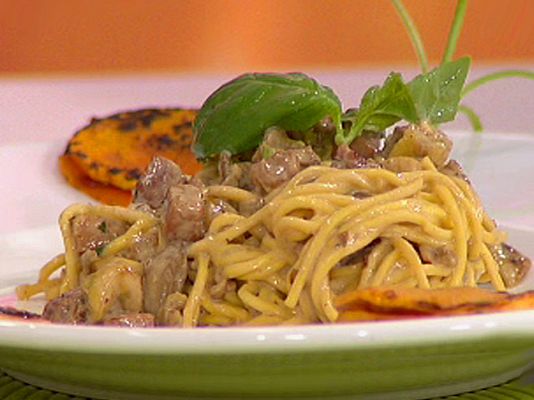 RTVE Cocina - Pasta con setas y castañas