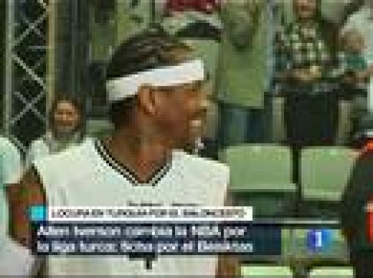 Baloncesto en RTVE - Iverson desata la locura en Turquía