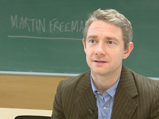  - Martin Freeman rueda en Barcelona