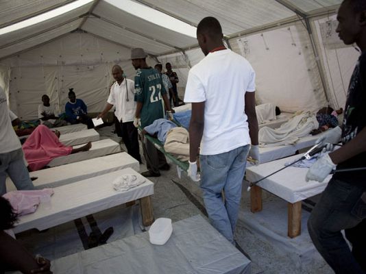 El cólera llega a Puerto Príncipe