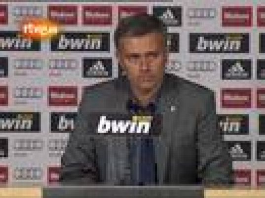 Mourinho: 'No hablo del árbitro'