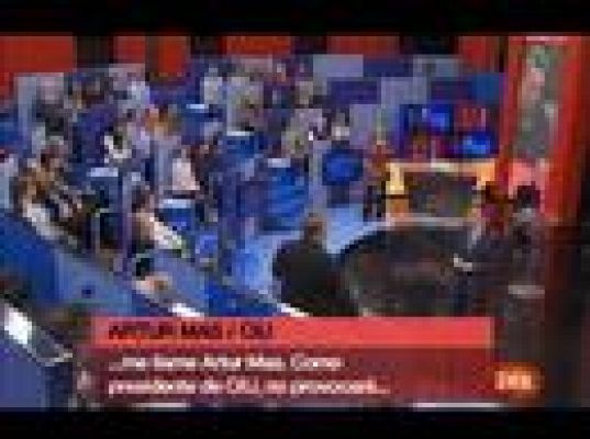  - Mas, Puigcercós y Rivera en TVE