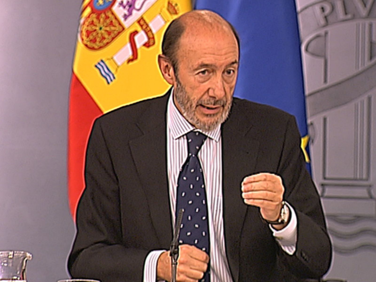 Rubalcaba no permitirá un linchamiento de Eguiguren