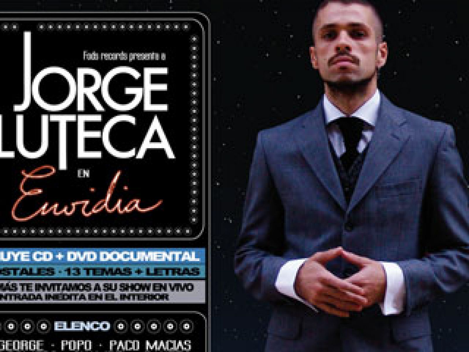 Disco del año 2010: Jorge Luteca - Envidia | RTVE Play