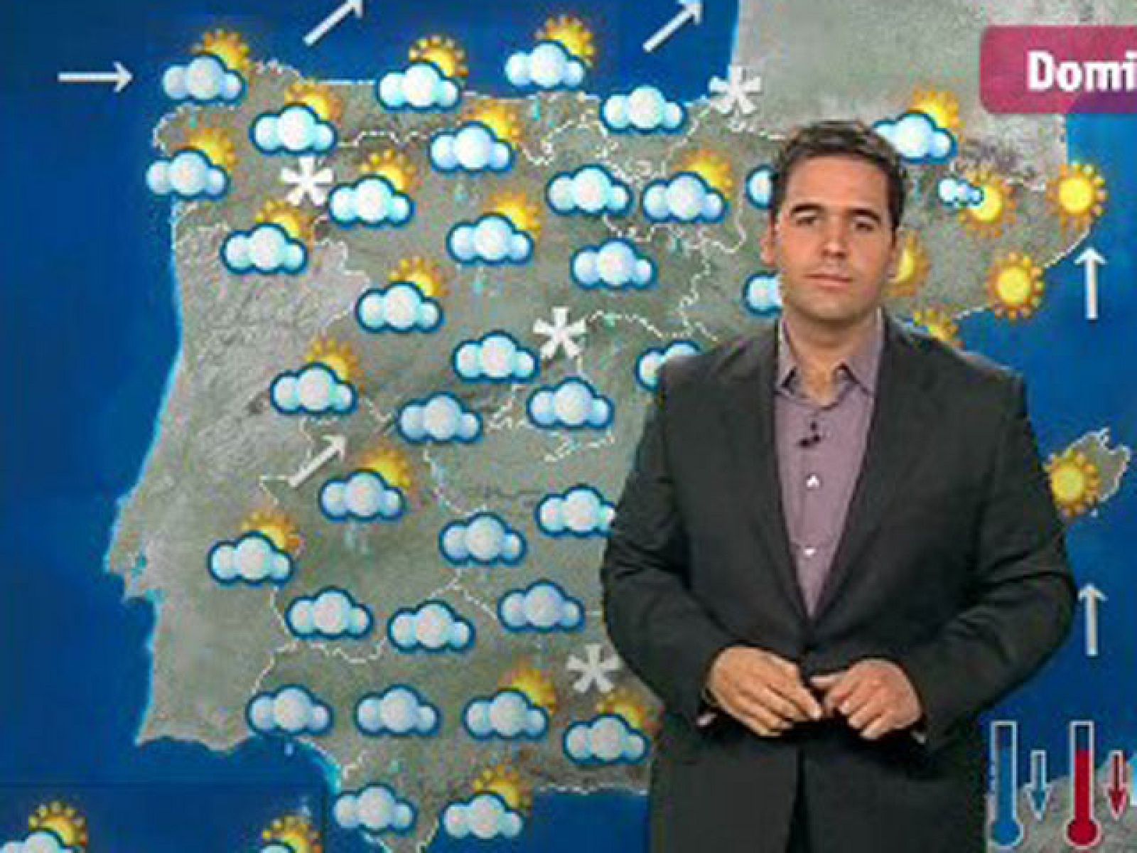 Las lluvias se extienden por casi toda la Península  y serán más persistentes en Galicia