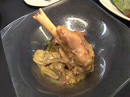 RTVE Cocina - Jarretes con alcachofas