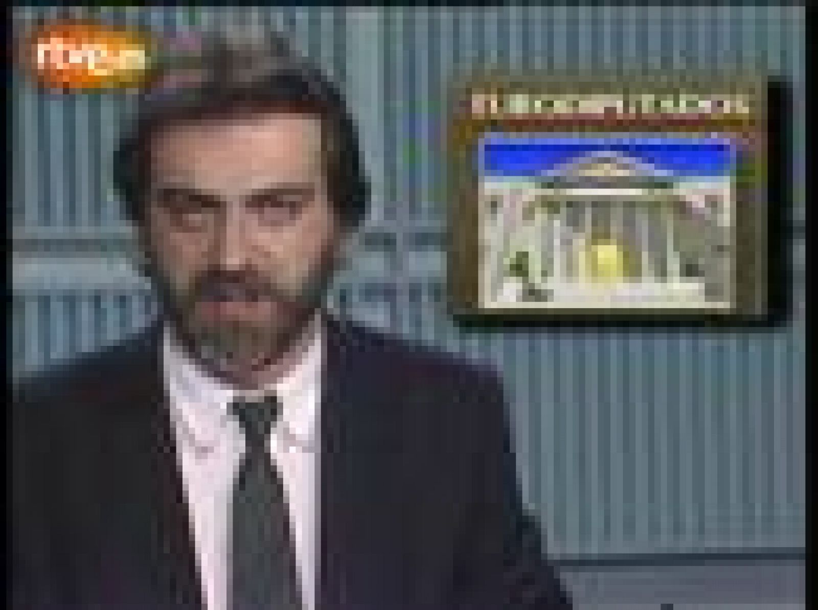 Fraga jura como eurodiputado (1987)
