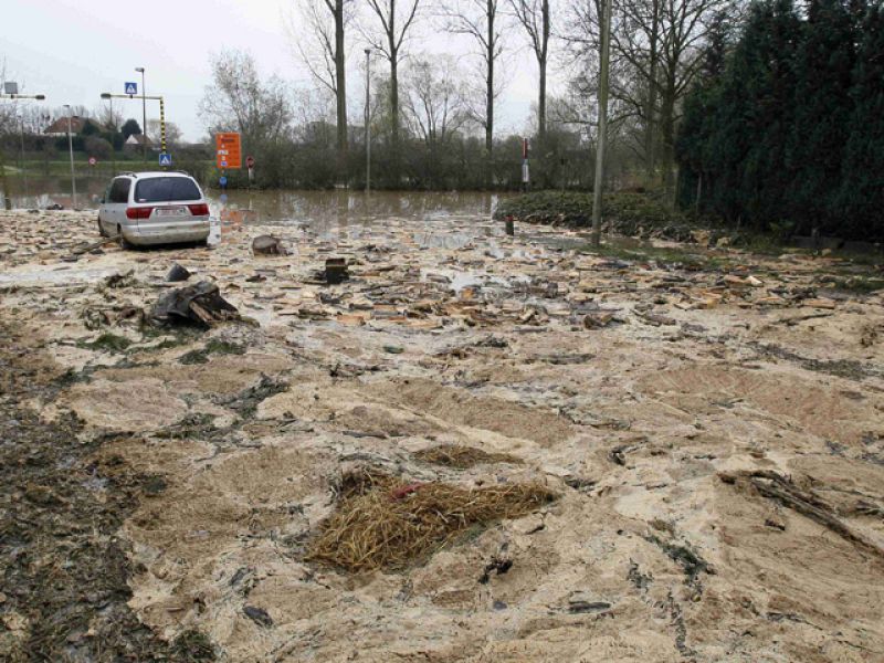  Tres muertos y un desaparecido en Bélgica tras las inundaciones