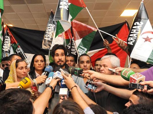  - Activistas llegan a Gran Canaria