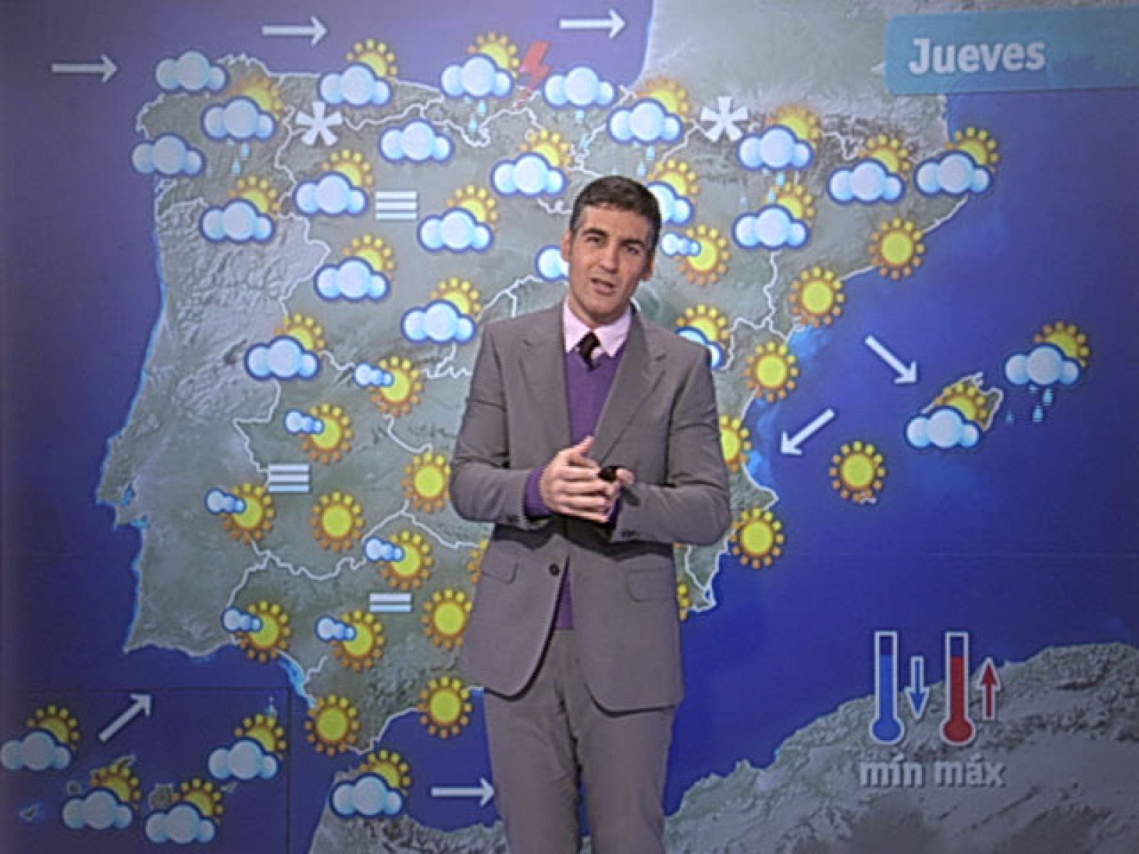 El Tiempo - Cielo nuboso en Galicia y en el Cantábrico - 17/11/10 - El tiempo | Ver