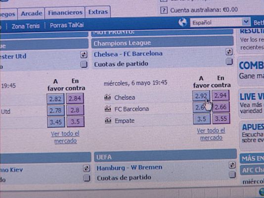 El negocio de las apuestas online