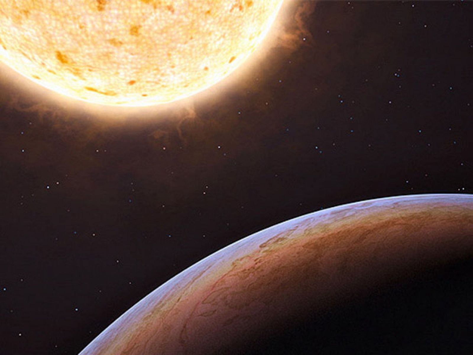 Astrónomos europeos descubren un planeta extragaláctico